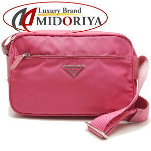 Prada Vela Sport Nylon Shoulder Bag Fuxia